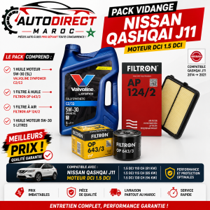 Pack Vidange Nissan Qashqai J11