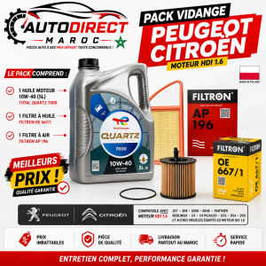 PACK VIDANGE PEUGEOT CITROEN 1.6